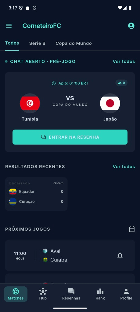 Print do Corneteiro FC